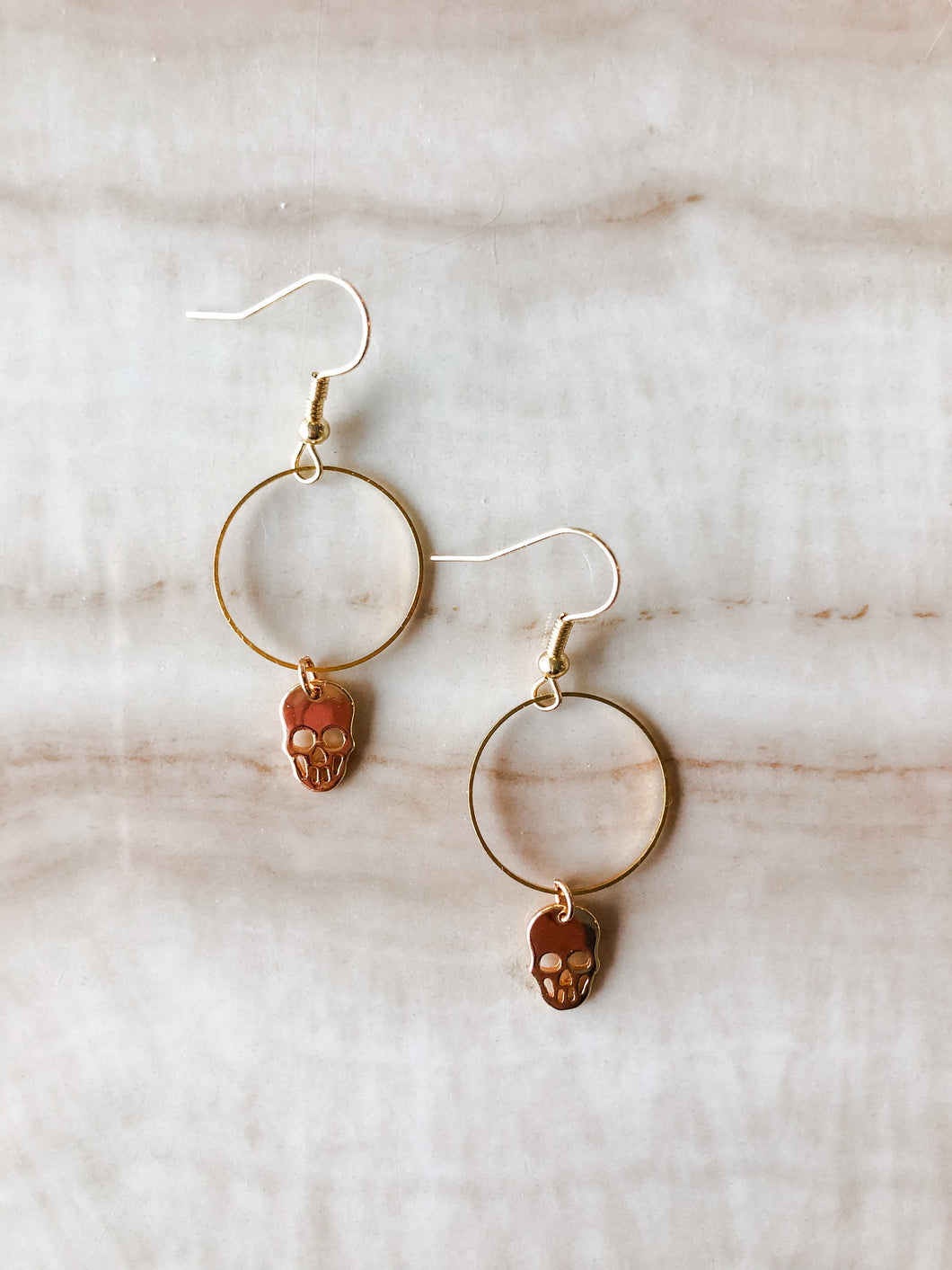 Skull earrings
